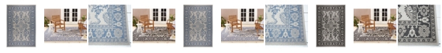 Nicole Miller  Patio Country Ayana Gray Area Rug Collection